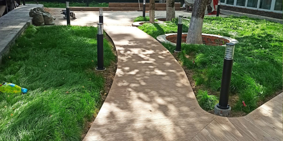 Криволинейные дорожки, Новая Москва